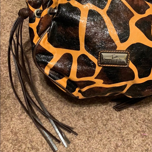 NWOT~Small Tru Braccialini Animal print handbag! - Picture 2 of 5